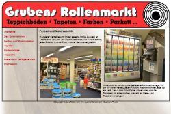 Bildschirmabgriff der Internetseite www.grubens-rollenmarkt.de